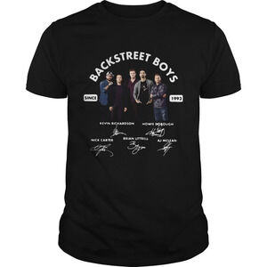 Backstreet Boys Since 1993 Signatures Shirt